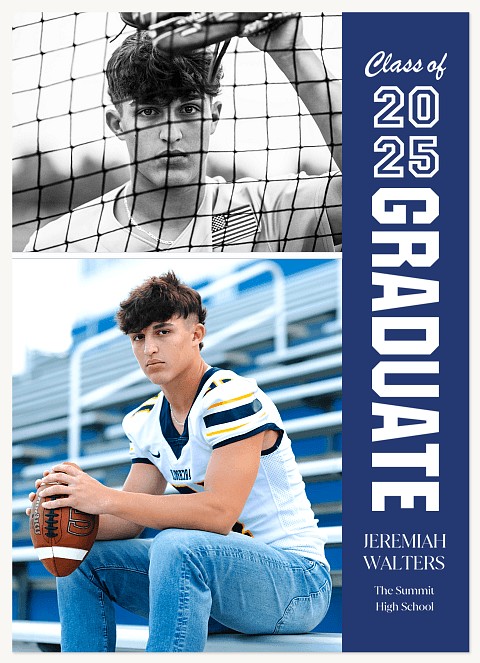 Bold & Vertical Graduation Cards