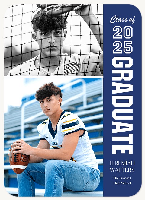 Bold & Vertical Graduation Cards