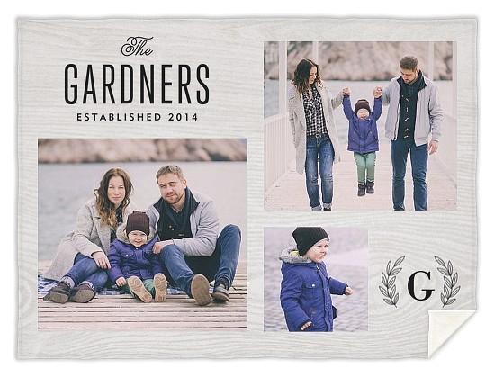 Wood & Laurels Custom Blankets