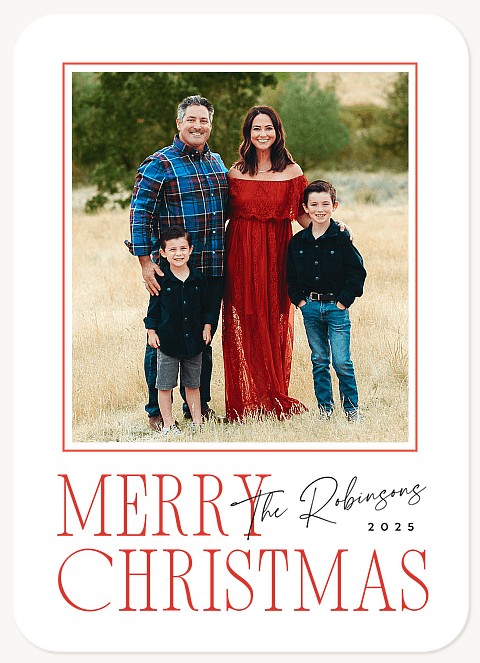 Autograph Personalized Holiday Cards