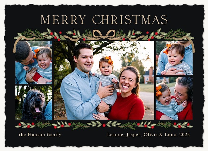 Gifted Moments Personalized Holiday Cards