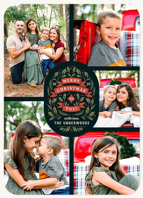 Holiday Storybook Personalized Holiday Cards