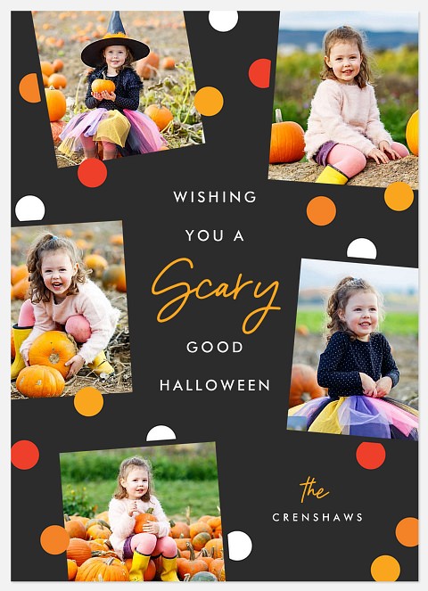 Scary Snapshots Halloween Photo Cards