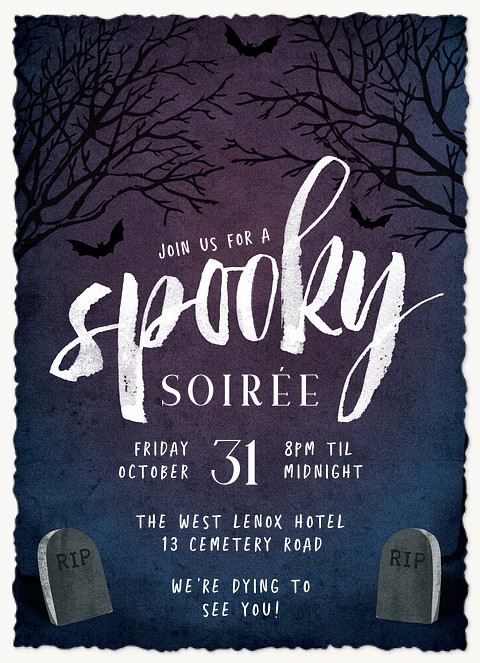 A Spooky Soiree Halloween Cards
