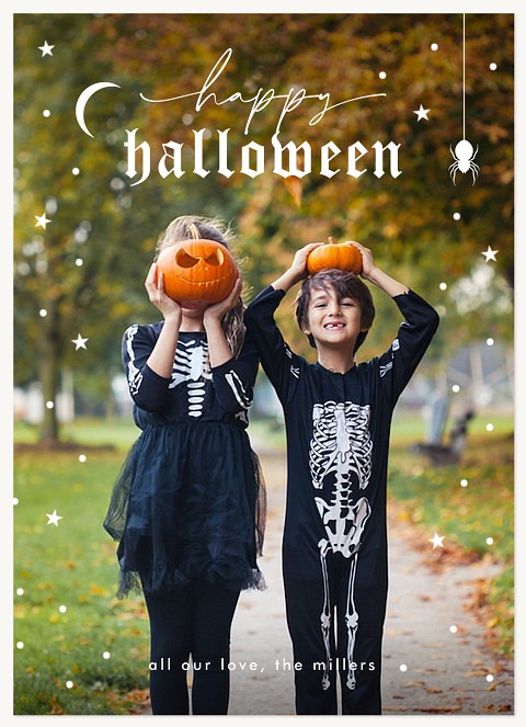 Spidery Halloween Cards