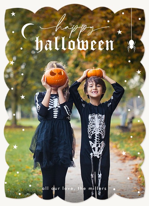Spidery Halloween Cards