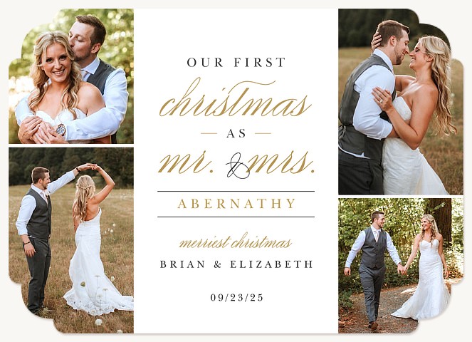 First of Many Personalized Holiday Cards