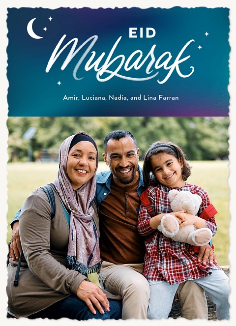 Lunar Blessings Eid Cards