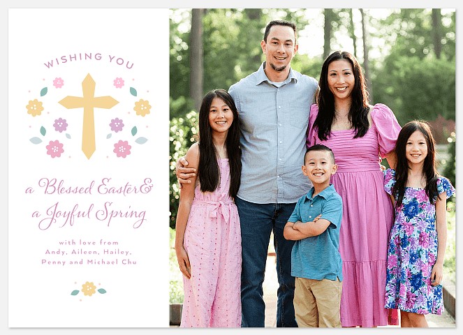 Easter Cross Easter Photo Cards