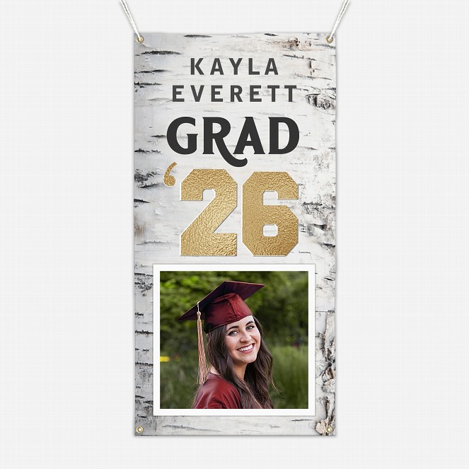 Aspen Grad Photo Banner  Graduation Banners