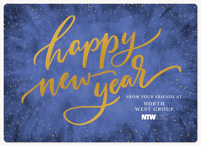 Speckled Burst Holiday & Christmas Magnet Cards