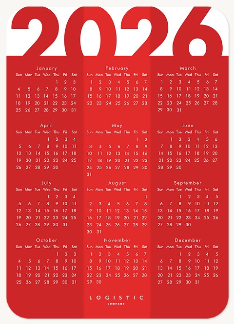 Timely Tidings Business Holiday Cards
