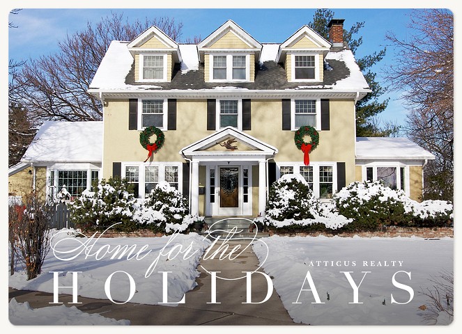 Holidays at Home Lawyer Christmas Cards