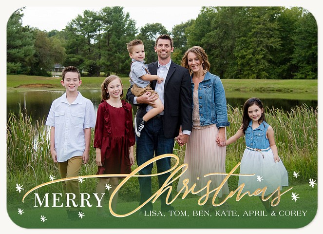 Festive Overlay Christmas Cards