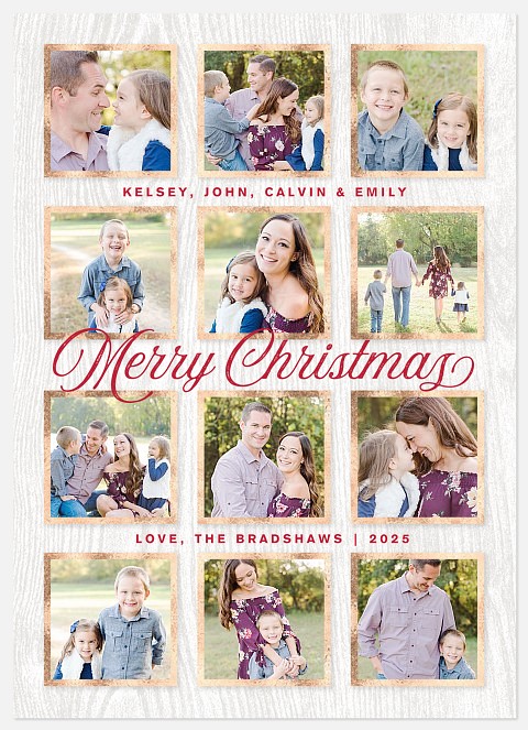 Tiny Album Holiday Photo Cards