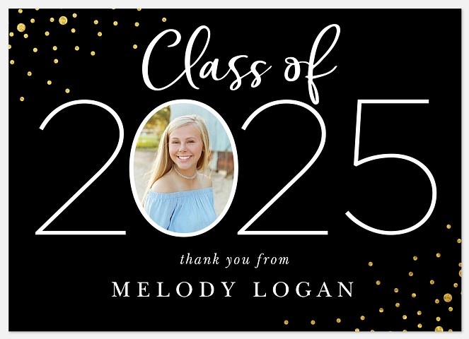 Big Year Thank You Cards 