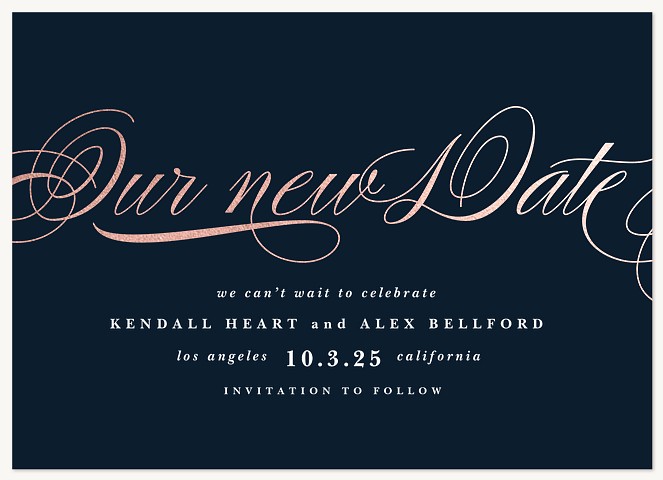 Chic Incandescence  Change the Date Cards