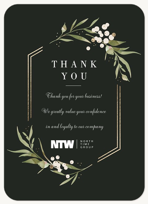Sonoma Valley Business Thank You Cards