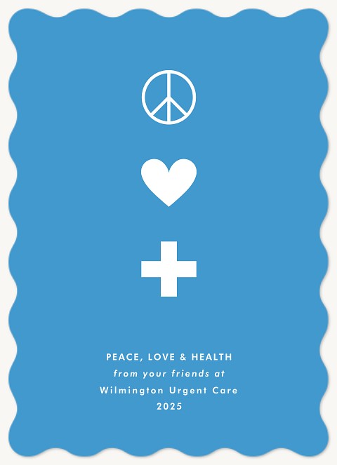 Health Wishes Business Holiday Cards