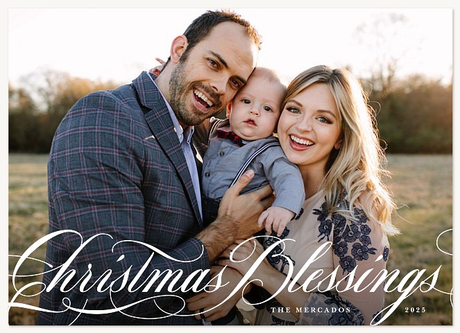 Luxe Writing Religious Christmas Cards