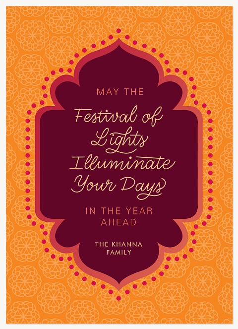 Festival of Lights Diwali Holiday Cards