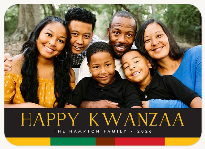 Colorful Kwanzaa Kwanzaa Cards