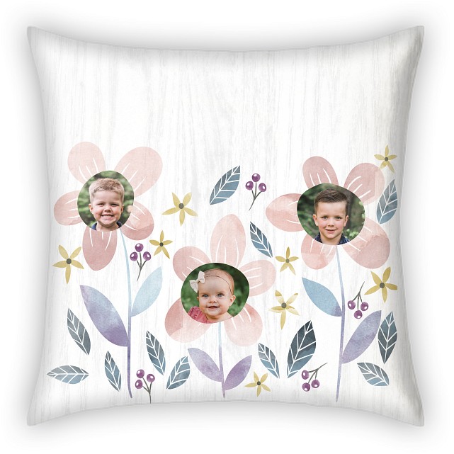 Floral Fun Custom Pillows