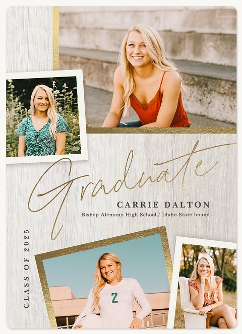 Farmhouse Calligraphy Graduation Cards