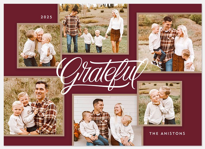 Grateful Thanksgiving Cards