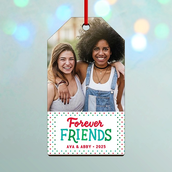 Forever Friends Custom Ornaments
