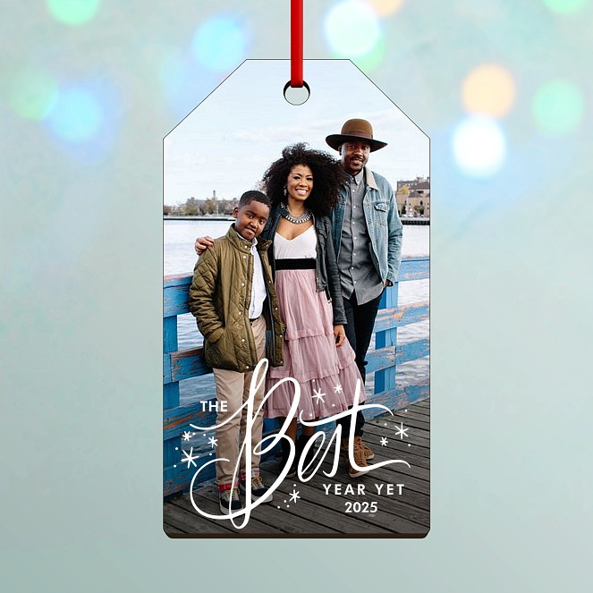 Best Year Yet Custom Ornaments