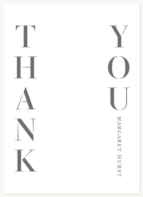 Stack Up Thank You Cards 
