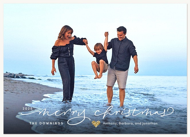 Signed With Love Personalized Holiday Cards