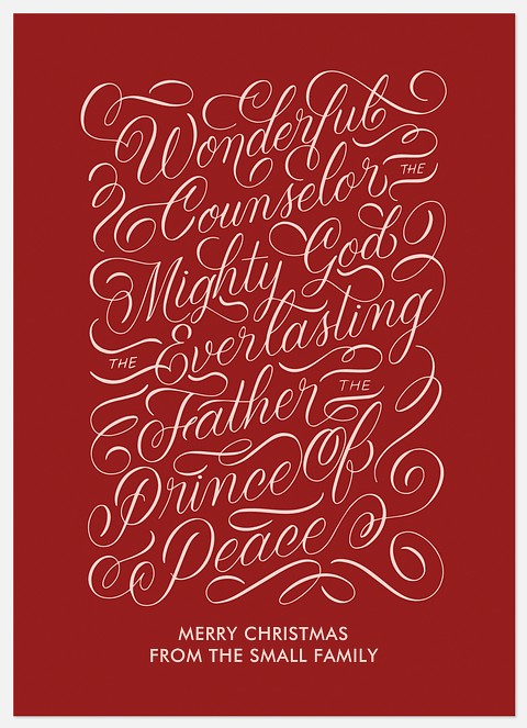 Prince of Peace Holiday Photo Cards