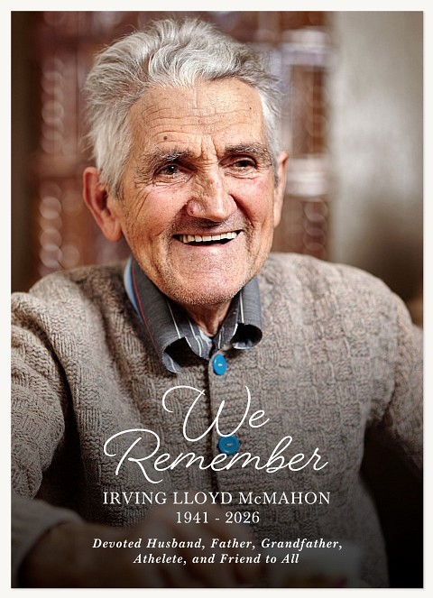 We Remember Memorial & Sympathy Cards