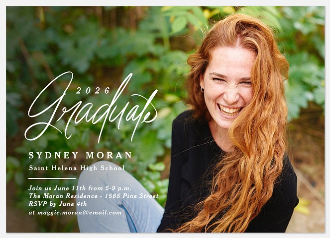 Side Note Graduation Cards