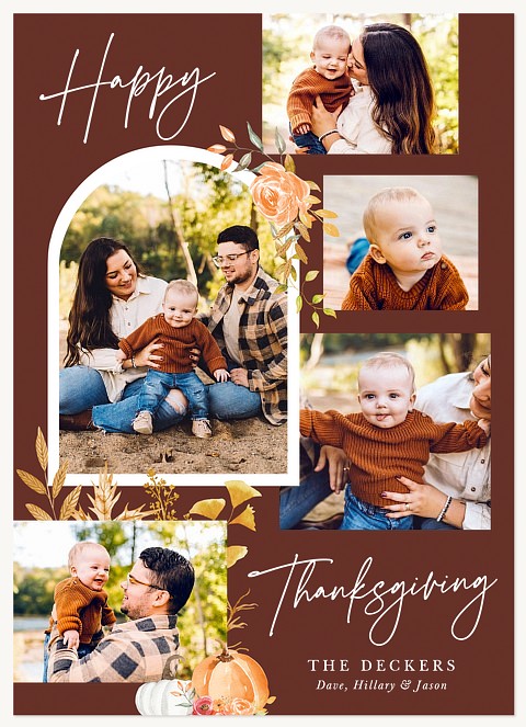 Thanksgiving Arch Thanksgiving Cards