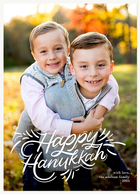 Hanukkah Swashes Hanukkah Cards