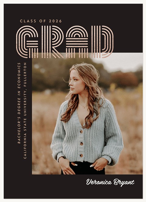 Retro Reverie Graduation Cards