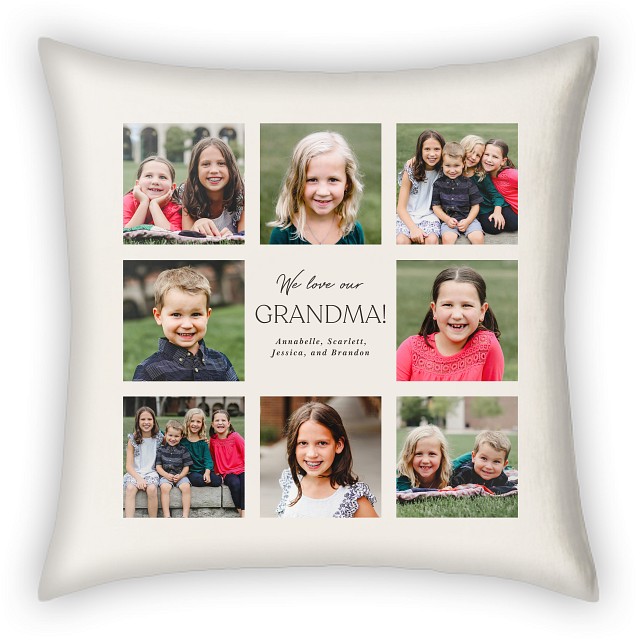 Frame of Memories Custom Pillows
