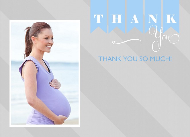 Shower Time Sassy Thank You Cards 