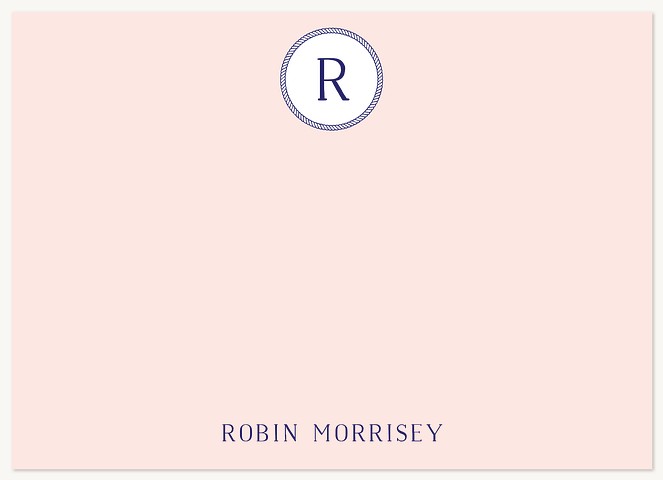 Nautical Note Stationery