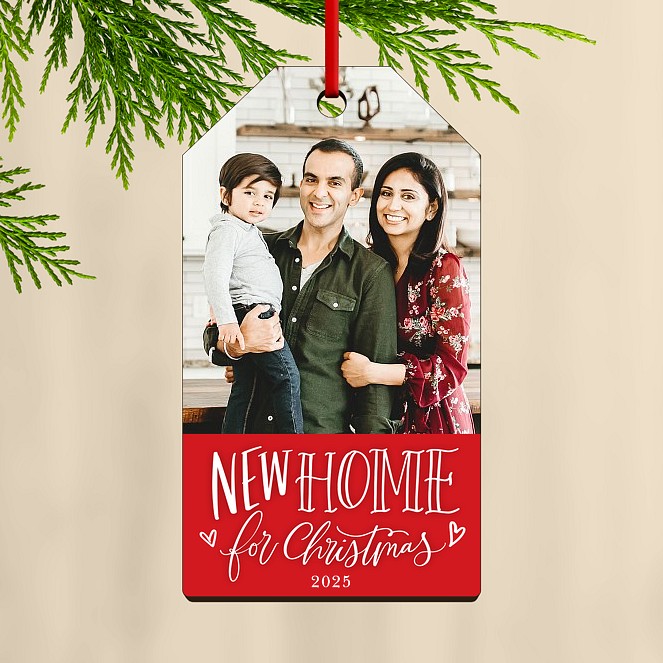 Heart and Home Custom Ornaments