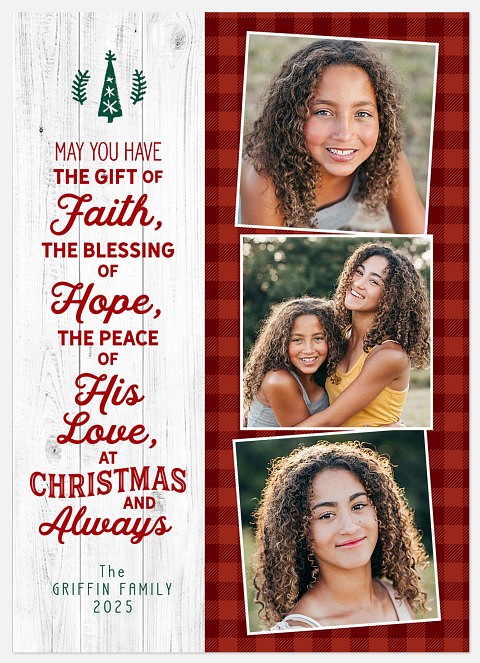Love Always Holiday Photo Cards