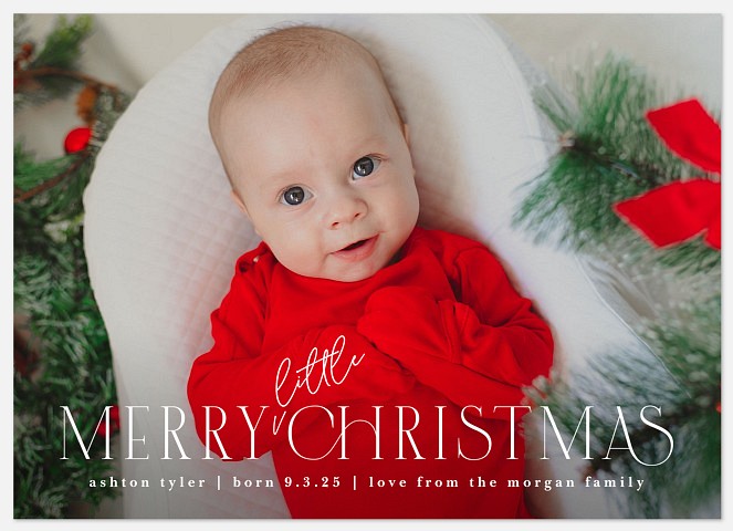 Little Edit Holiday Photo Cards