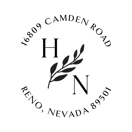 Center Branch Monograms | Custom Rubber Stamps