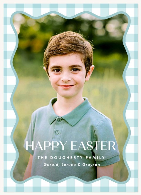 Easter Gingham Easter Cards