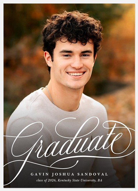 Classic Flair Graduation Cards