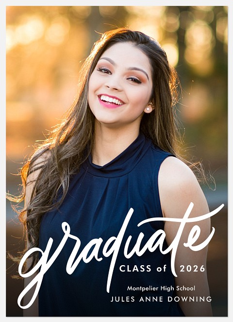 Scholastic Scrawl Graduation Cards