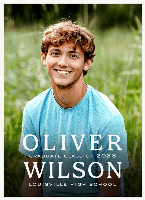 Big Name Graduation Cards